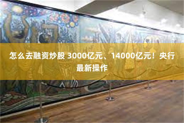 怎么去融资炒股 3000亿元、14000亿元！央行最新操作